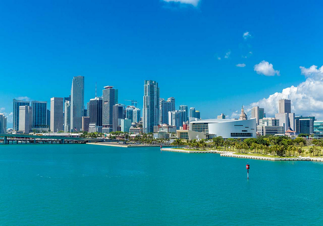 Downtown Miami.