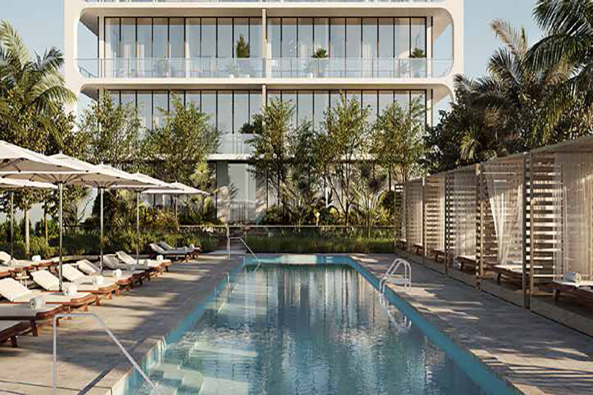 Rendering of Mr. C Tigertail Residences Pool