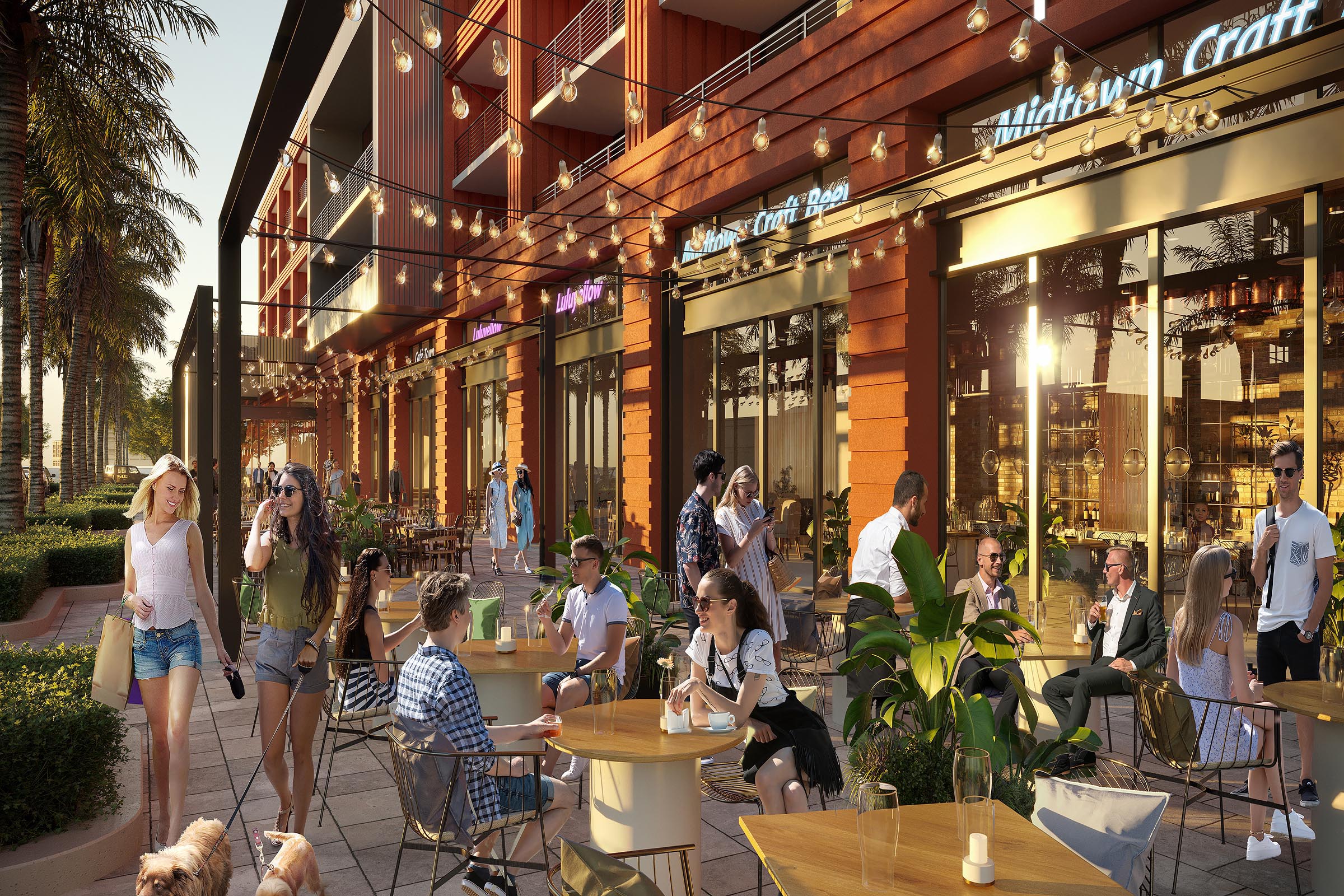 Rendering of The Standard Residences Lobby Exterior